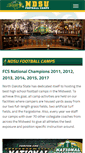 Mobile Screenshot of ndsufootballcamps.com